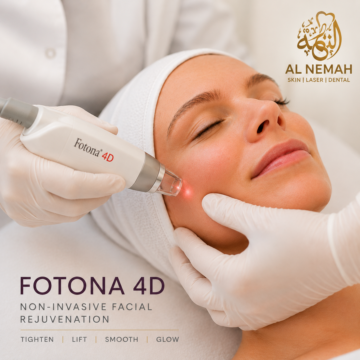 Fotona 4D Treatment in Sharjah — Al Nemah Medical Center
